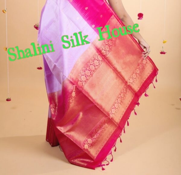 Kanchipuram Pure Silk Saree - Image 2