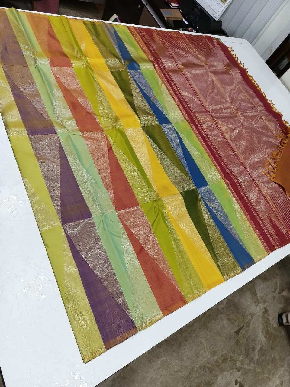 Pure 8 Kol Kanchipuram silk sarees - Image 2